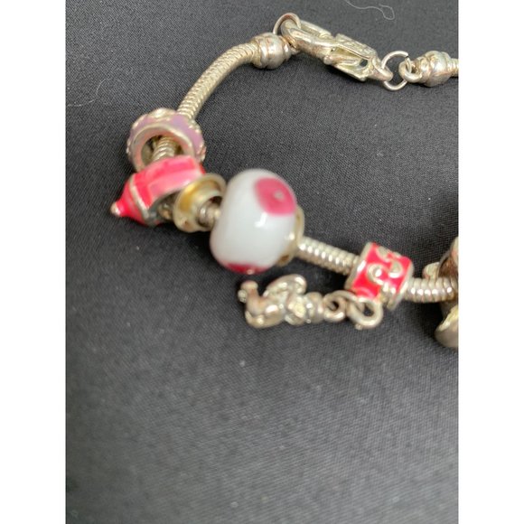 Charm Bracelet with Beads 8" Length - Picture 7 of 7